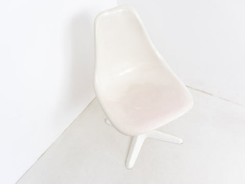 white modernist chair