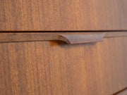 Mid century modern teak chest of drawers