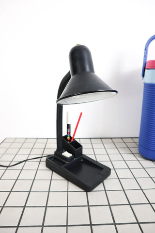 80's Desk Lamp with Organiser