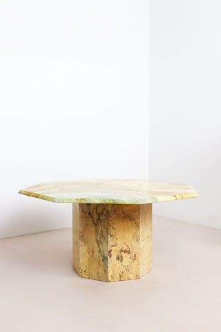 Octagonal Marble Coffee Table