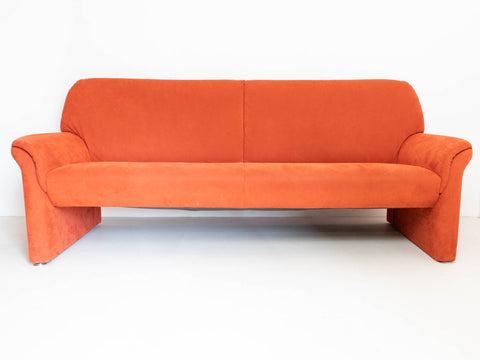 Retro orange sofa
