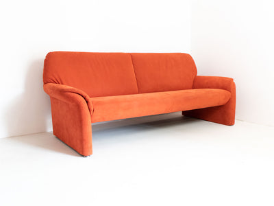 Vintage orange sofa