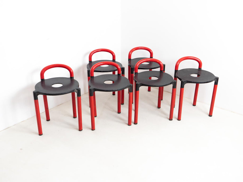 Original Retro Polo Stools by Castelli Ferrieri for Kartell Original Retro Polo Stools by Castelli Ferrieri for Kartell