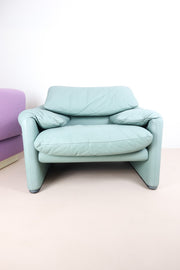Cassina leather armchair