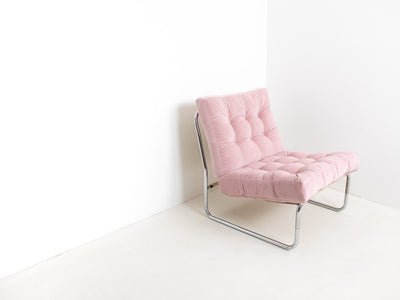Dusty pink armchair