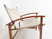 Vintage Safari-Style Armchair