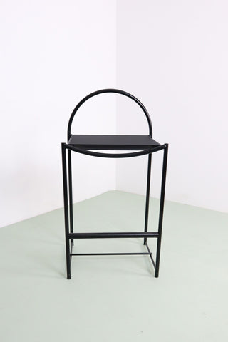 Black spaghetti stool by Belotti