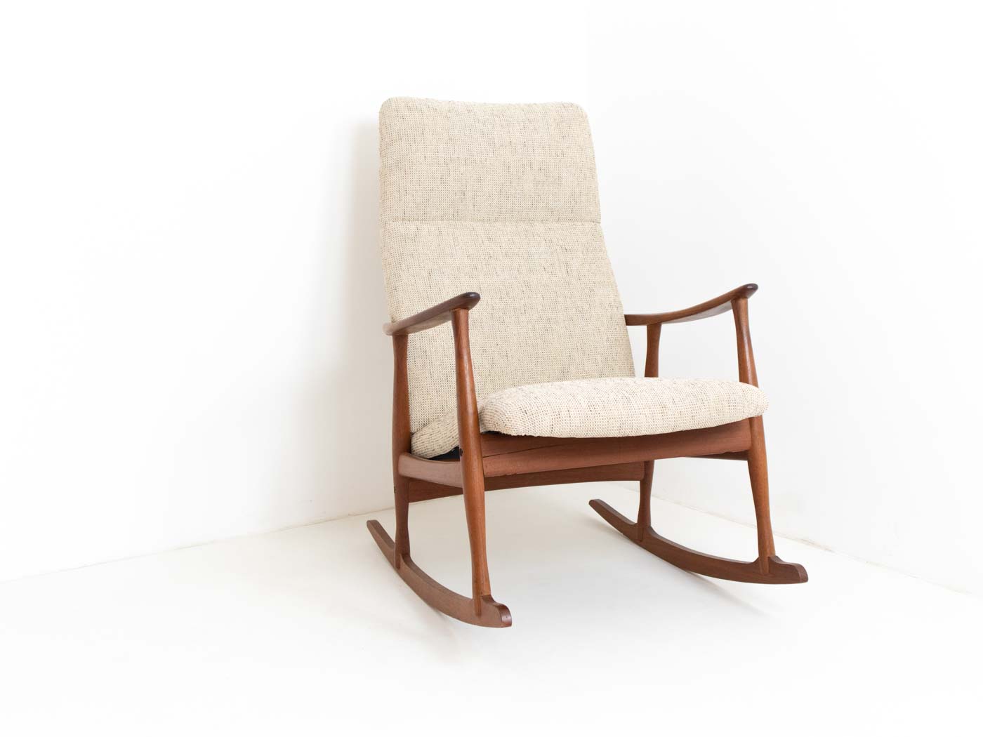Vintage Danish Modern Rocking Chair