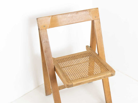 mid century folding chair